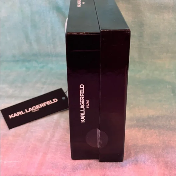 Karl Lagerfield Black and White Cat Coin Purse Set - Picture 5 of 12